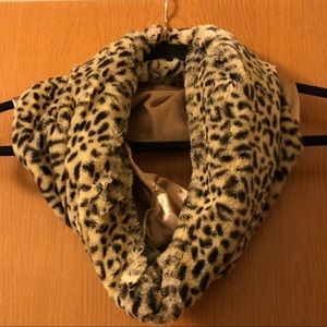 Never Worn Plush Infinity Scarf